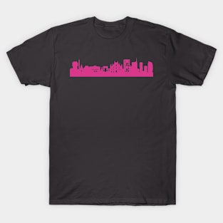 Milan skyline pink T-Shirt